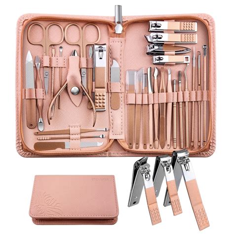 Professional 30-in-1 Stainless Steel Manicure Set for Women and Men in ...