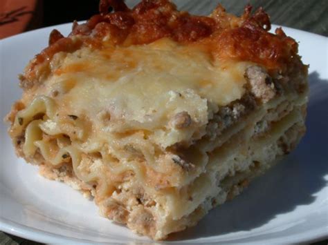 Italian White Lasagna   Recipe   White lasagna and Italian  