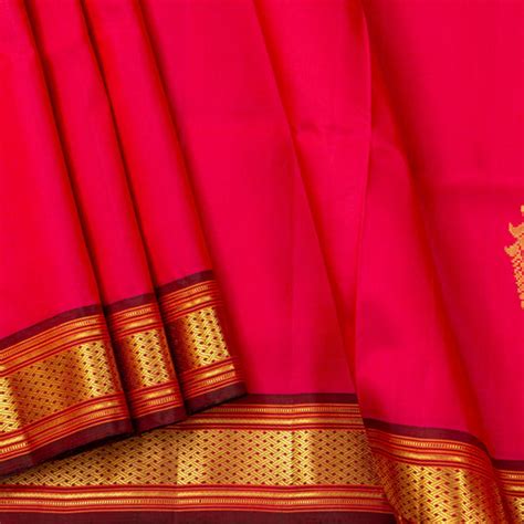 Buy Pure Quality Original Handwoven Silk Saree Online | Panjavarnam