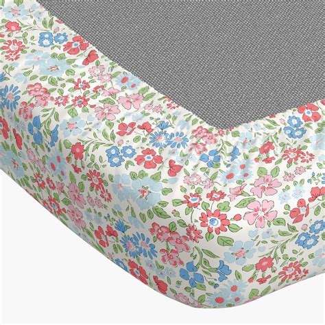 Buy PORTICO Morning Glory Cotton 140TC Floral Printed 3Pcs King Fitted ...