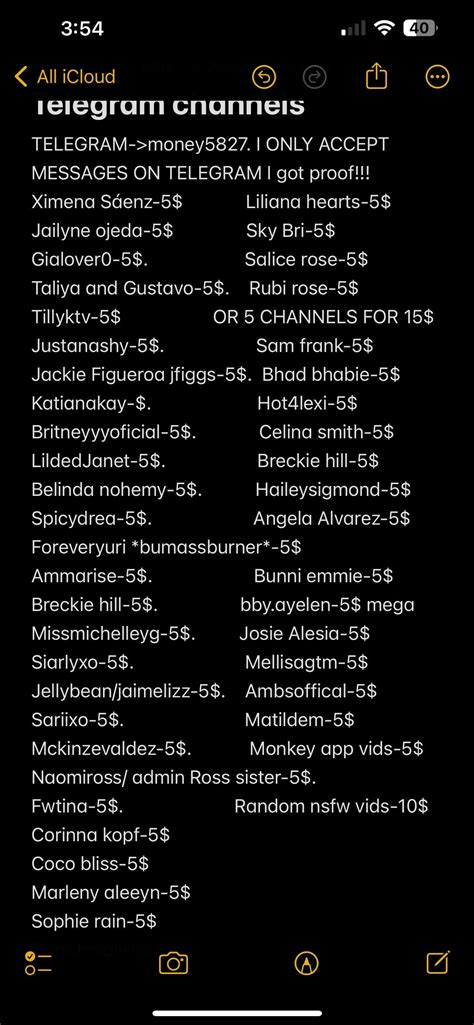 DM THE TELEGRAM: money5827 for OF channels all channels have OF CONTENT AND PPV I GOT VOUCHES ...