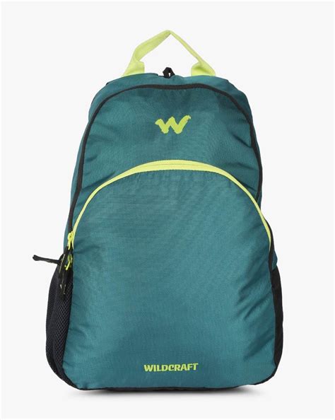 Buy Green Wildcraft Colourblock Laptop Backpack | AJIO