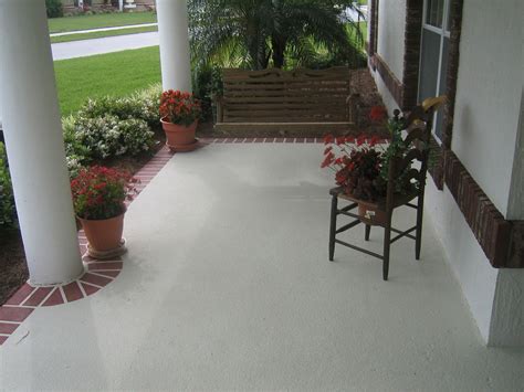 Choosing The Best Color To Paint A Concrete Patio - Paint Colors