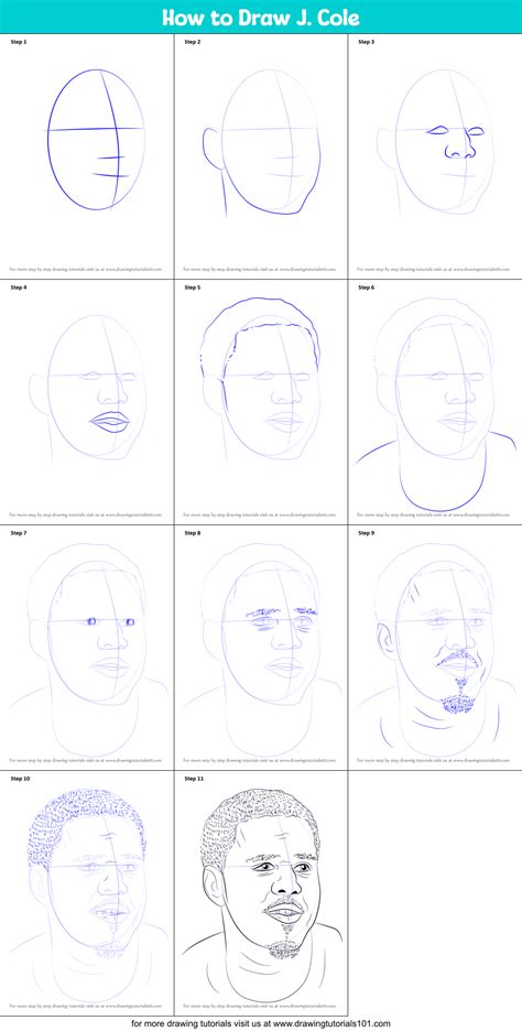 J. Cole Drawing Easy