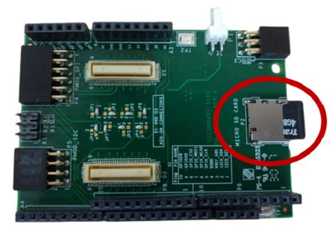SDHC card Interfacing with EV-COG-AD3029LZ [Analog Devices Wiki]