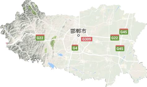 邯郸市高清卫星地图,邯郸市高清谷歌卫星地图