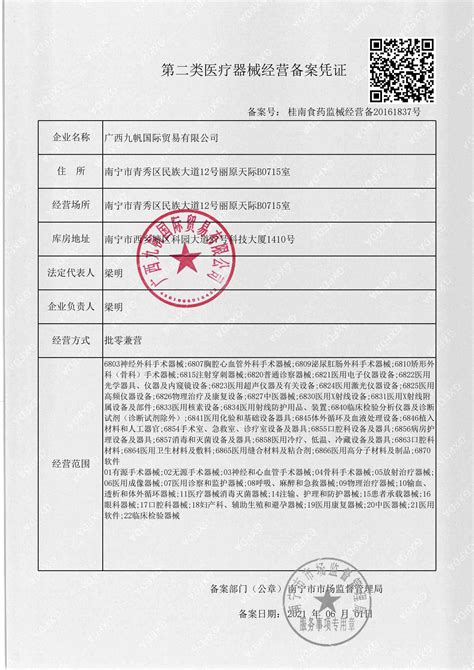 深圳二类医疗器械备案凭证办理流程、资料和条件-深圳前海百科