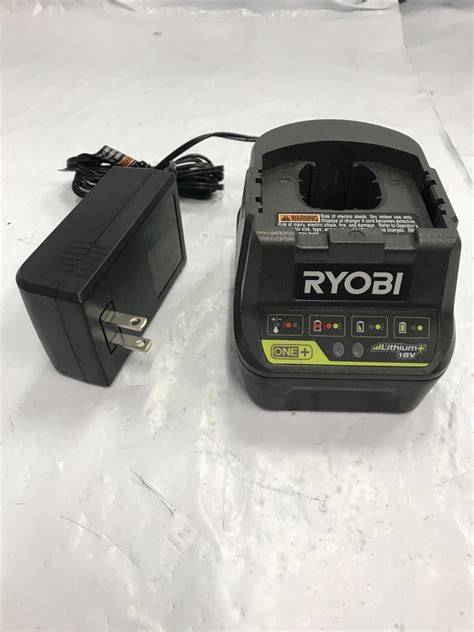 Ryobi one p118b 18v battery charger lithium ion tested charger only ...