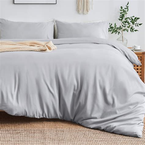 Amazon.com: Sasttie Soft Duvet Cover Full, Brushed Full Size Duvet ...