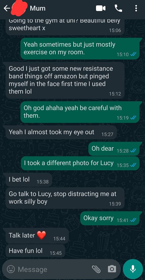 (UPDATE 2) I (19m) sent my mum more nudes and she replied (screenshots below + SFW pics of mum ...