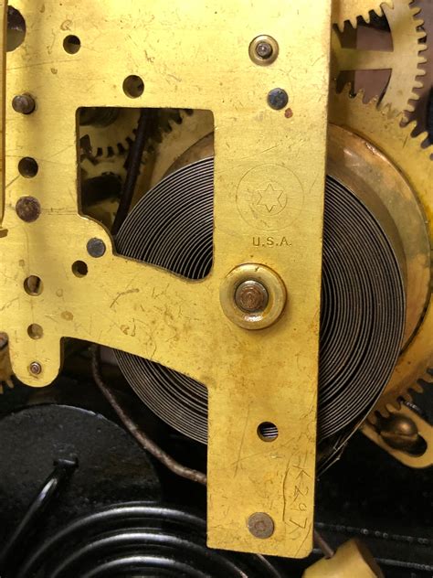 Antique Cast Iron NEW HAVEN U.S.A Mantel Clock | Adelaide Clocks