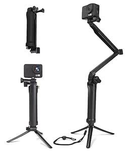 Buy Cason -Monopod/Action Camera Selfi Stick Tripod Monopod / 3-Way ...