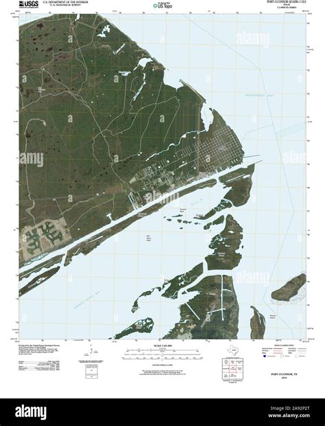 Map Of Port O'connor Texas