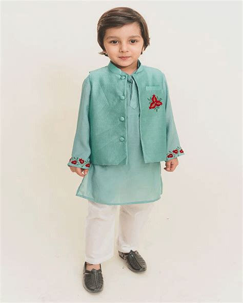 Full Sleeves Anar Kurta– Peony Kids Couture