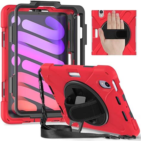 ProElite Rugged 3 Layer Armor case Cover for Apple iPad Mini 6/Mini 7 ...
