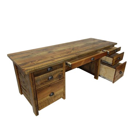 Reclaimed Wood Desk
