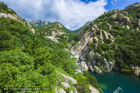 绿水青山青岛崂山,高山丘壑,自然风景,摄影素材,汇图网www.huitu.com