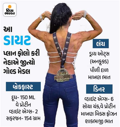 Neha from Ankleshwar won the gold medal by beating 820 women ...