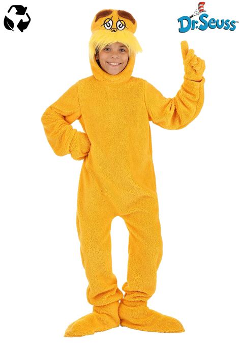 Kid's Dr. Seuss The Lorax Costume for Kids