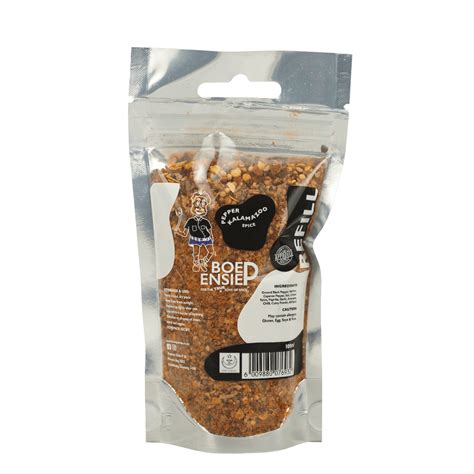 Pepper Kalamazoo Spice Refill Pack (200ml) - Boepensie Spices