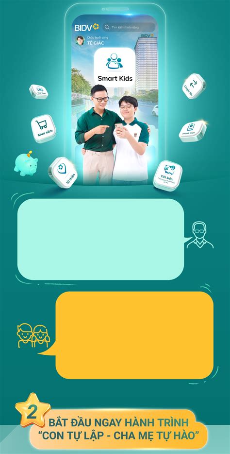 Smart Kids - Ngân hàng số đầu tiên dành cho trẻ em