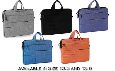 BROLAVIYA iLike Grey 14-15.6 Inch Laptop Sleeve Bag for MacBook Pro/Pro ...