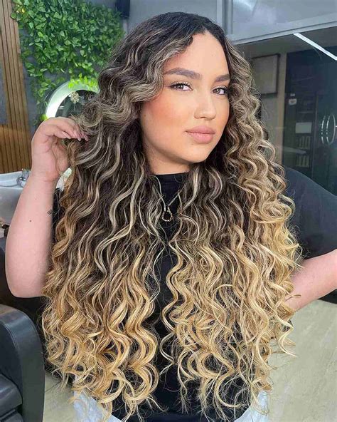 Waist Length Curly Hair