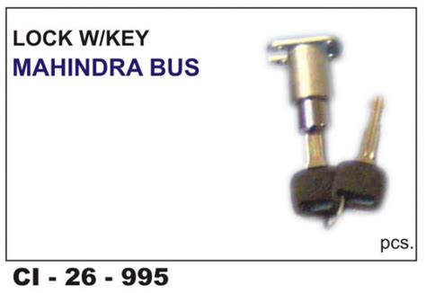 Car International Push Lock W/Keys Mahindra Bus CI-995 for | Parts Big Boss