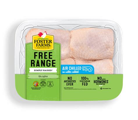 Free Range Chicken Thighs - Products - Foster Farms