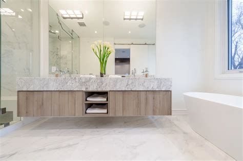 Floating Bathroom Vanity In Contemporary Design