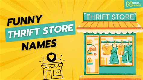 360+ Funny Thrift Store Names [Catchy & Unique Ideas] - Names Crunch