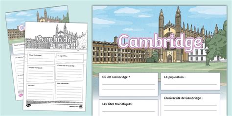 Fiche d'informations : Cambridge