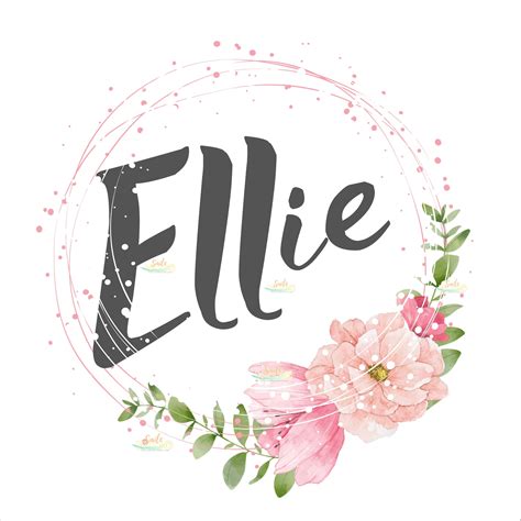 Baby Girl-ellie-name Meaning-best Seller Girl Gift-name-popular Girl ...