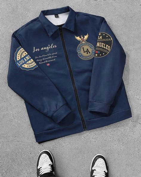 Buy Navy Blue Jackets & Coats for Men by Shein Online | sheinindia.in