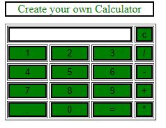 Image result for Calculator HTML Coding in Notepad