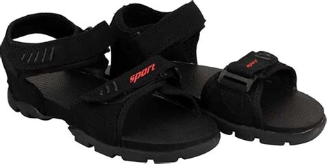 Men Black Sandals Price in India - Buy Men Black Sandals online at ...