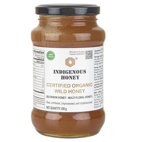 INDIGENOUS HONEY Raw Organic Honey NMR Tested NPOP Organic Certified ...