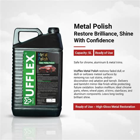 Metal Polish: Restore Brilliance, Shine with Confidence – MUFFLEX CAR CARE®