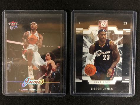 LeBRON JAMES BASKETBALL CARD LOT