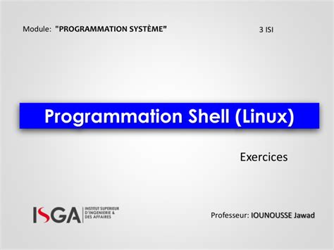 Image result for Programmation Shell Sous Linux