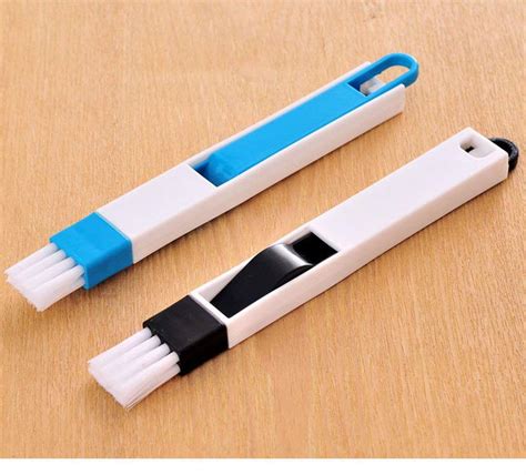 Zollyss 2 in 1 Multi-Function Window Slot Brush with Dustpan Screen ...