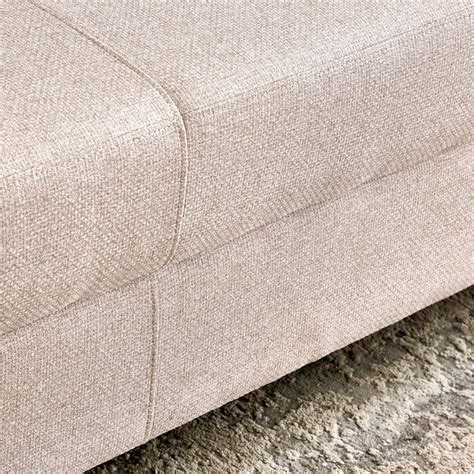 Buy Helios Kayin Fabric 3-Seater Sofa - Beige from Home Centre at just ...