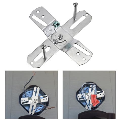 Etokfoks 4PCS Rotatable Light Fixture Mounting Brackets Universal ...