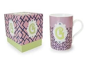 Buy Rosanna 95380 Alphabet Studio Mug, Letter G Online at Low Prices in ...