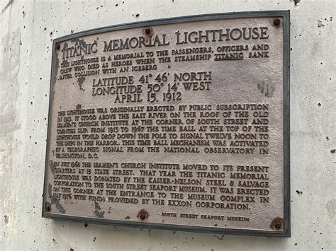 The story of New York’s oldest Titanic memorial, unveiled exactly one ...