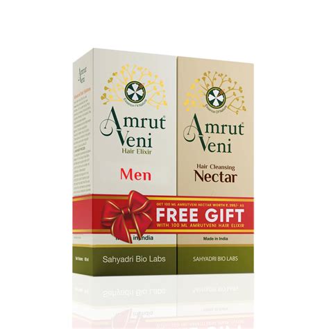 Buy Amrutveni Hair Elixir For Men - Biotechnologically Engineered For ...