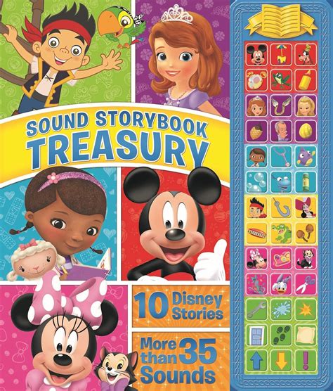 Disney Junior: Sound Storybook Treasury (Play-A-Sound) : Wage, Erin ...