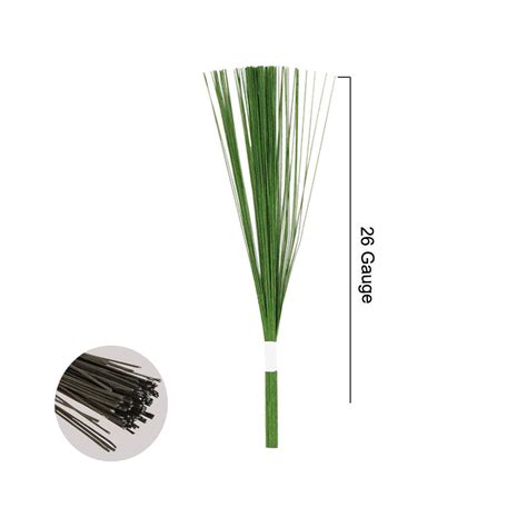 Flower Making Stem Wire 26 Gauge 12 Inch 100 Pc's – SATYAM STATIONERS