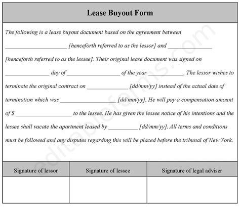 Car Lease Buyout