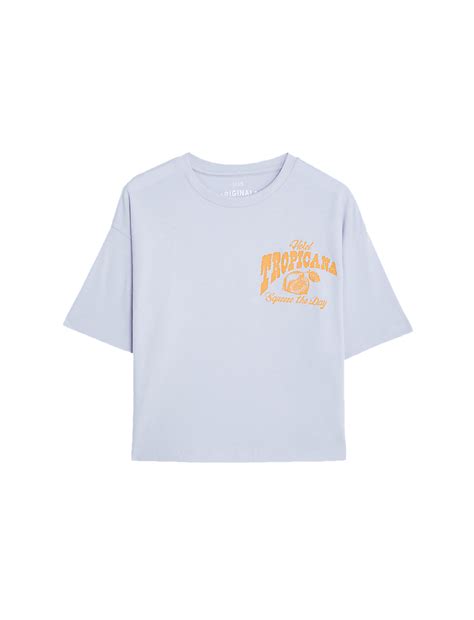 Buy Pure Cotton Graphic T-Shirt (6-16 Yrs) at Marks & Spencer